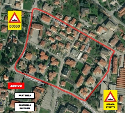 CARTINA DEL PERCORSO